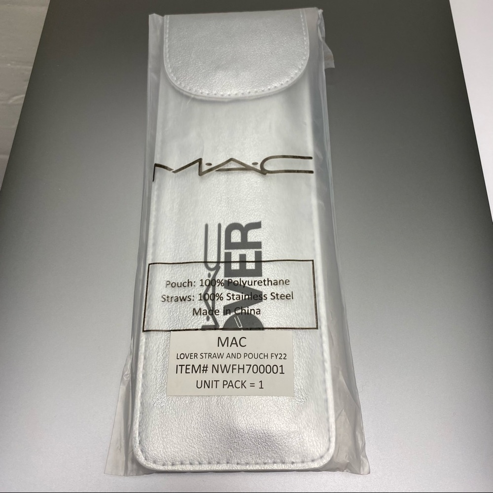 MAC LOVER Stainless Steel Straw & Pouch Set - Picture 8 of 9